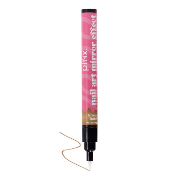 Nail Art Pen Mirror Effect Pink - Bronze Babe 4g