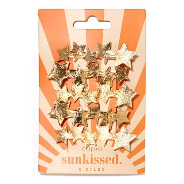 Set of 5 Cupio Sunkissed Metal Hair Clips