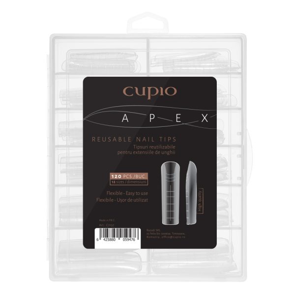 Reusable Nail Tips Cupio - Apex 50% 120pcs