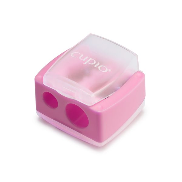 Double Cosmetic Sharpener with Container