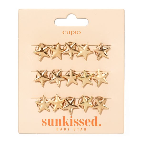 Set of 15 Spiral Hair Pins Cupio Sunkissed - Baby Star