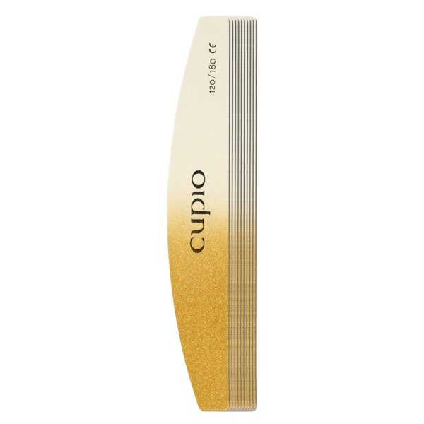 Cupio Professional Nail Files 120/180 Set of 10