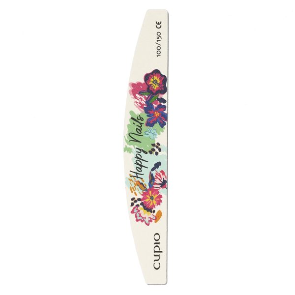 Cupio Nail File 100/150 Happy Nails - Flowers