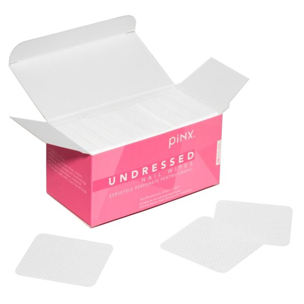 Perforated nail wipes pinx. Undressed