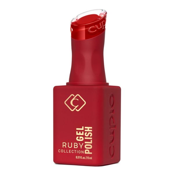 Cupio Ruby Collection Gel Polish - Hot Red 15ml