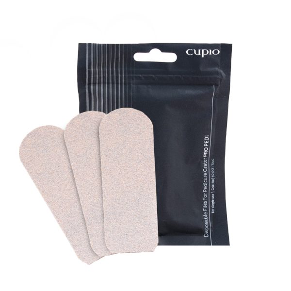 Set of 30 Replacement Pads for Cupio PRO PEDI Pedicure File - Grit 180