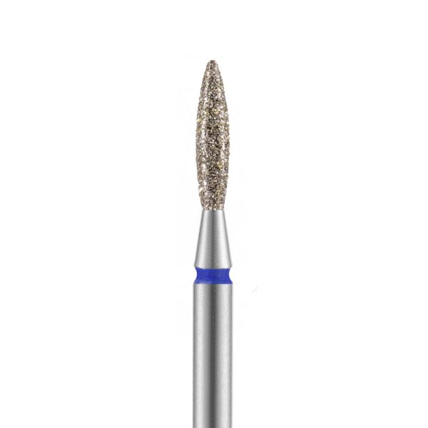 Diamond Flame Bit, Medium Grit, 2.3mm, Rounded Tip