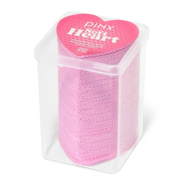 Perforated nail wipes pinx. - Soft Heart 250