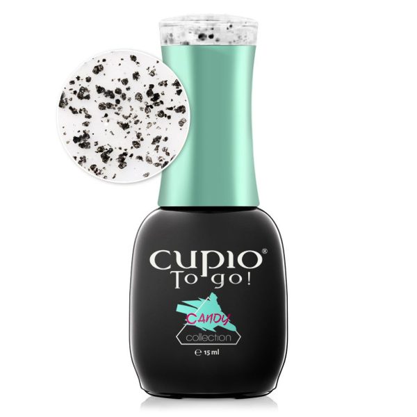 Cupio To Go! Candy Collection Gel Polish - Black Splash