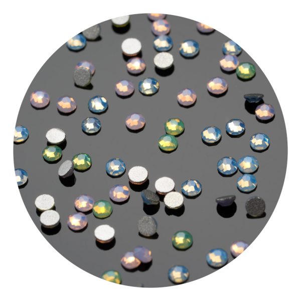 Nail Crystals pink SS4 Jade 50 pcs