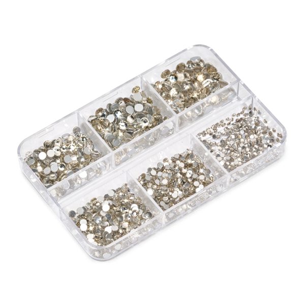 Nail Crystals Set 1440 pcs Glitz