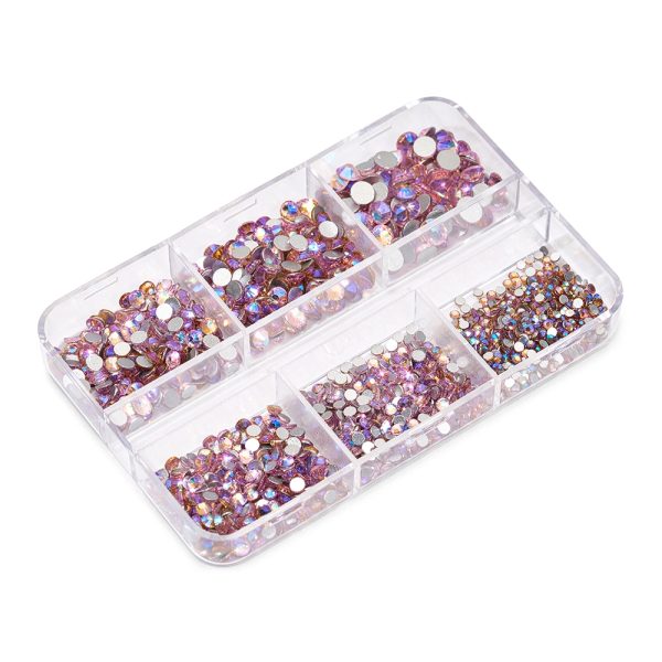 Nail Crystals Set 1440 pcs Sparkle