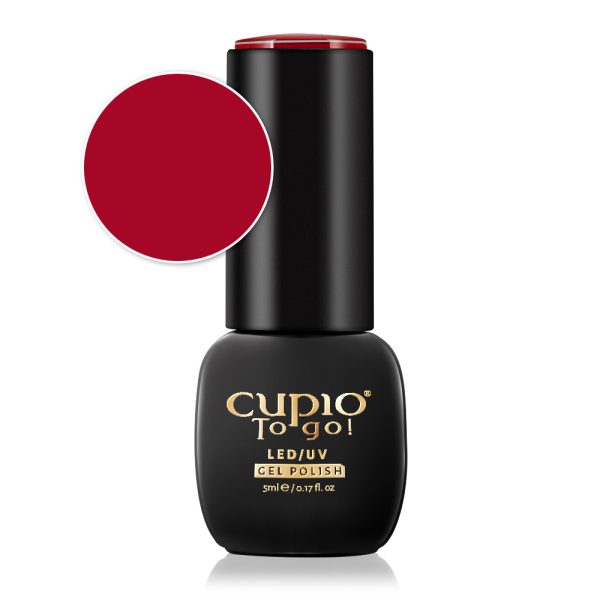 Semi-permanent Nail Polish Baby Hot Red 5ml
