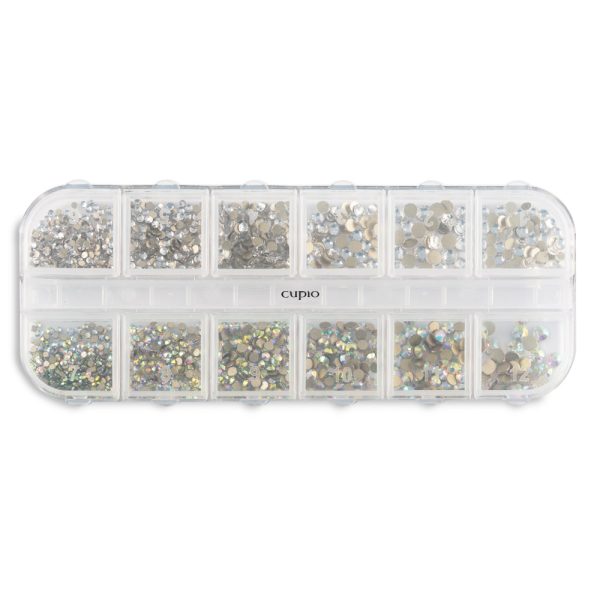 Nail Decorations Box Clear as Crystal