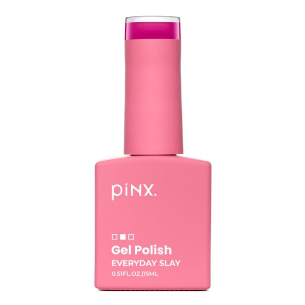 Pinx Semi-Permanent Nail Polish Everyday Slay - Hot Hibiscus 15ml