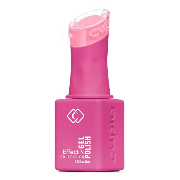 Cupio Effect X Collection Semi-Permanent Nail Polish - Strawberry Delight Smoothie 8ml