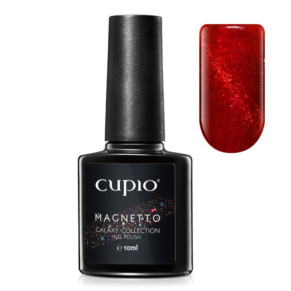 Cupio Magnetto Galaxy Collection Semi-Permanent Nail Polish - Eclipse Rouge 10ml
