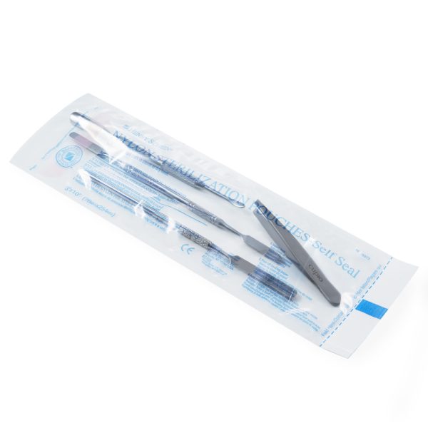 Sterilization pouches for autoclave 76x254 mm set of 100
