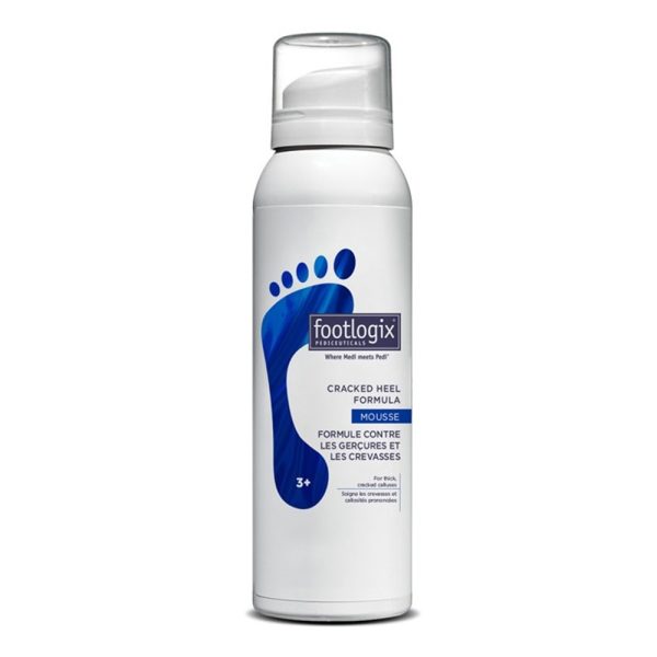 Foam for Cracked Heels with Evening Primrose Oil - Footlogix 125ml