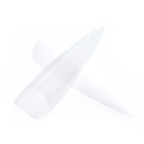 False Nails 100 pcs Stiletto - C44