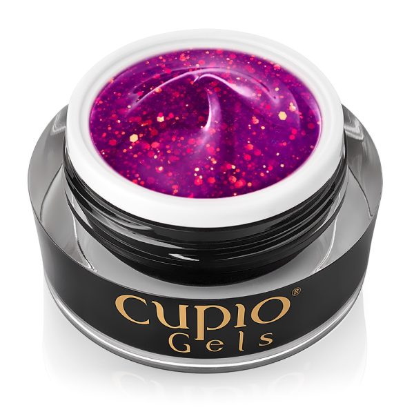 Glitter Neon Builder Gel - Summer Babe 15ml