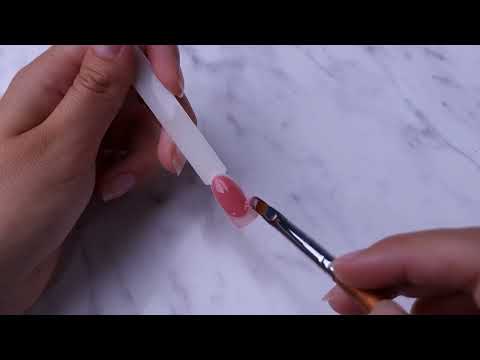 Gel for No-File Technique Make-Up Fiber Pink 30ml - New Formula - Image 2