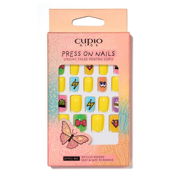 Cupio Kids False Nails Set - Color Art