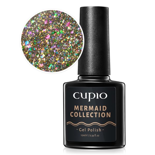Cupio Mermaid Collection Semi-Permanent Nail Polish - Treasure 10ml