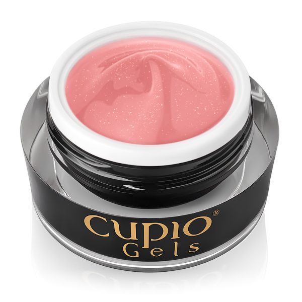 Gel for No-Filing Technique - Make-Up Fiber Shimmer Caramel 30 ml