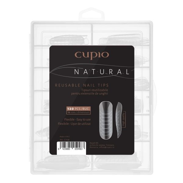 Reusable Tips Cupio - Natural 120pcs
