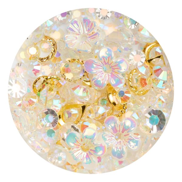 Nail Crystals Mix Box Shell Crystals