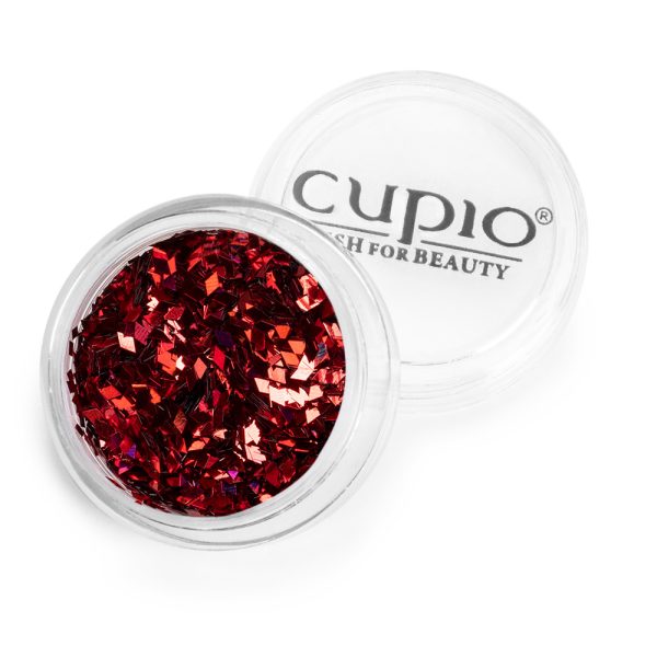 Red Rhombus Sequins