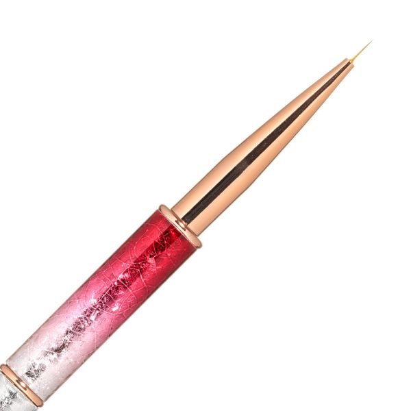 Manicure Brush pinx. Red Glitter