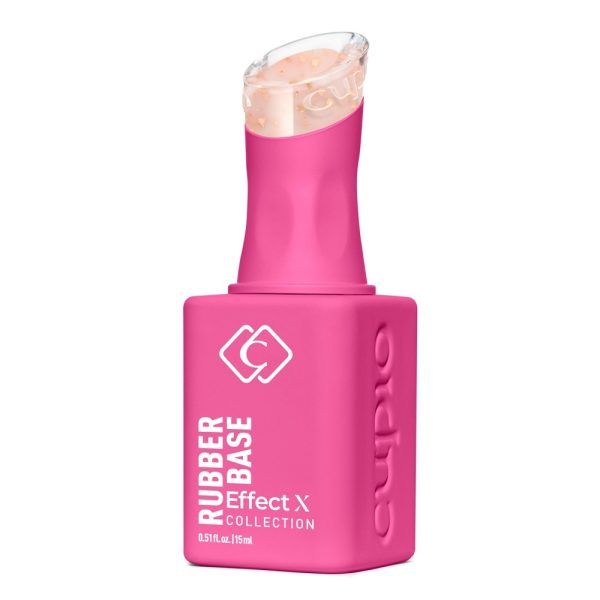 Rubber Base Cupio Effect X Perfect Flakes - Golden Touch 15ml