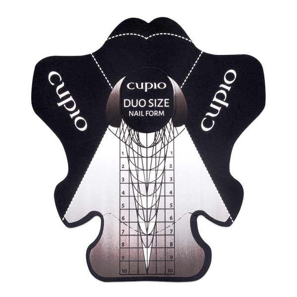 Professional Duo Size Nail Forms Cupio 50 pcs