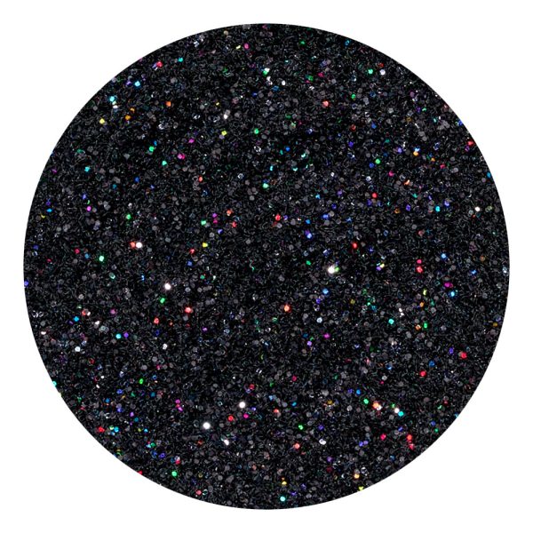 Dazzling Black Nail Glitter