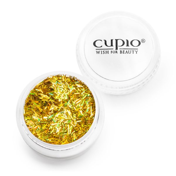 Golden Rain Glitter