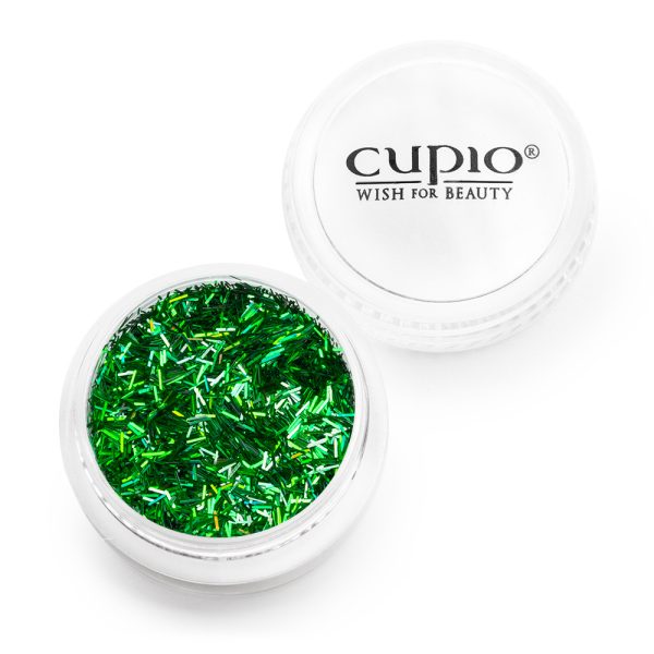 Green Rain Glitter