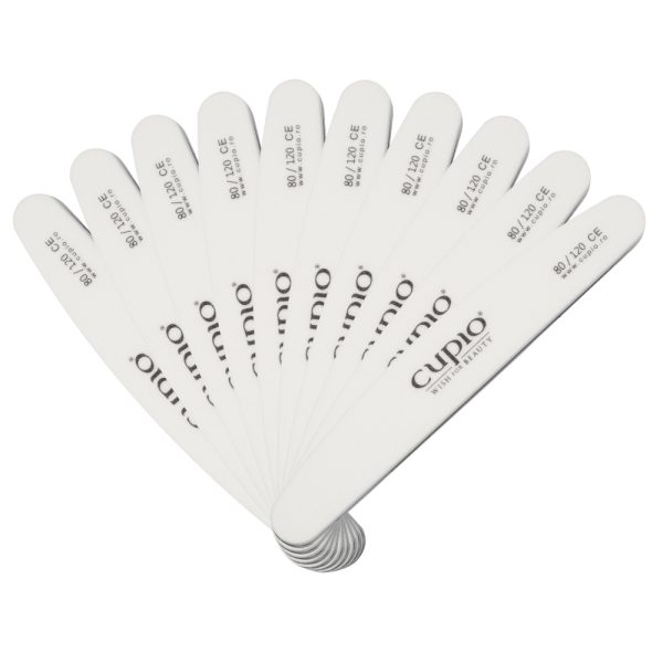 Set of 10 Professional Nail Buffer Files 80/120