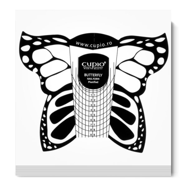 Butterfly Nail Extension Forms – 50 pcs