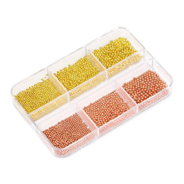 Nail Caviar Set Rose Gold & Gold