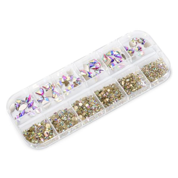 Brilliant AB Nail Crystals Set