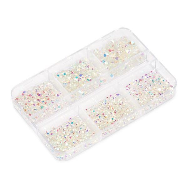 Missy Clear AB Nail Crystals Set