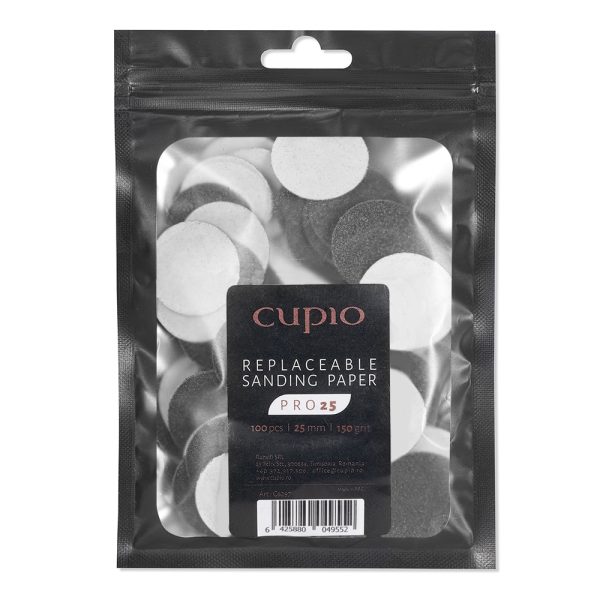 Set of 100 Refills for Pedicure Disc Cupio PRO25 #150
