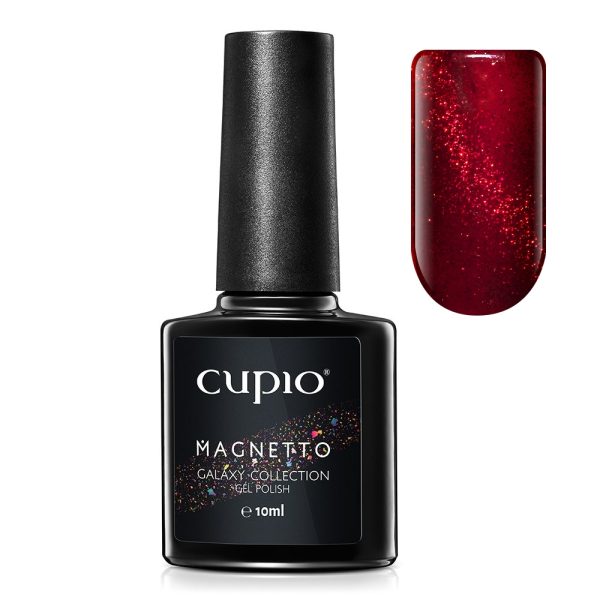 Cupio Magnetto Galaxy Collection Gel Polish - Solar Flare Scarlet 10ml