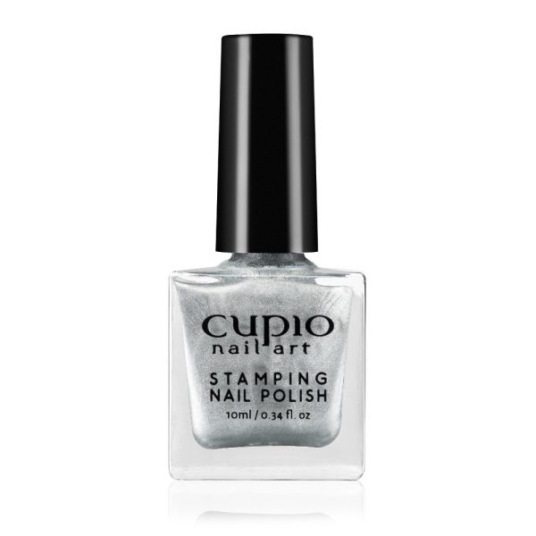 Cupio Silver Stamping Polish 10ml