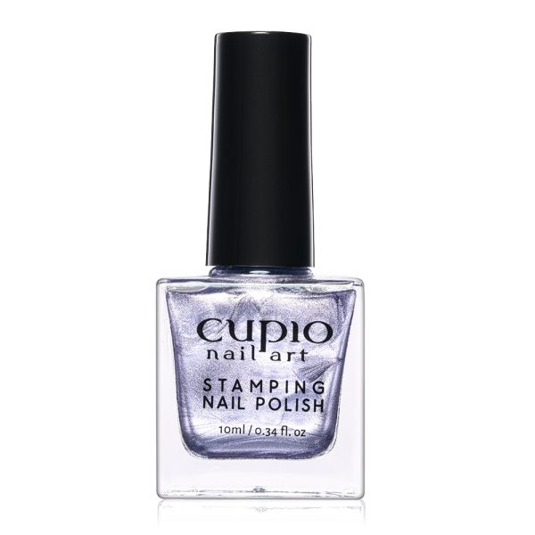 Stamping Nail Polish Cupio Metallic Gray 10ml