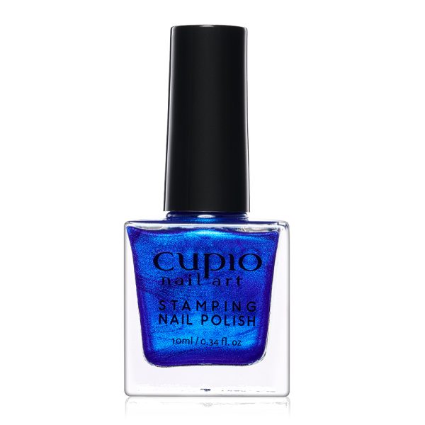 Cupio Metallic Royal Blue Stamping Polish 10ml