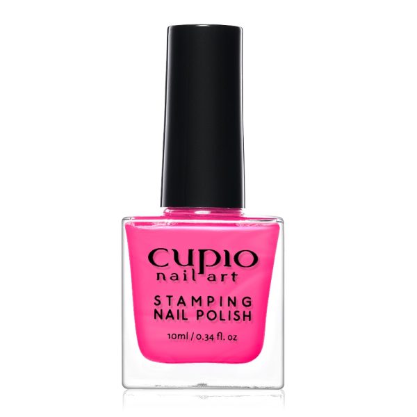 Stamping Polish Cupio Neon Pink 10ml
