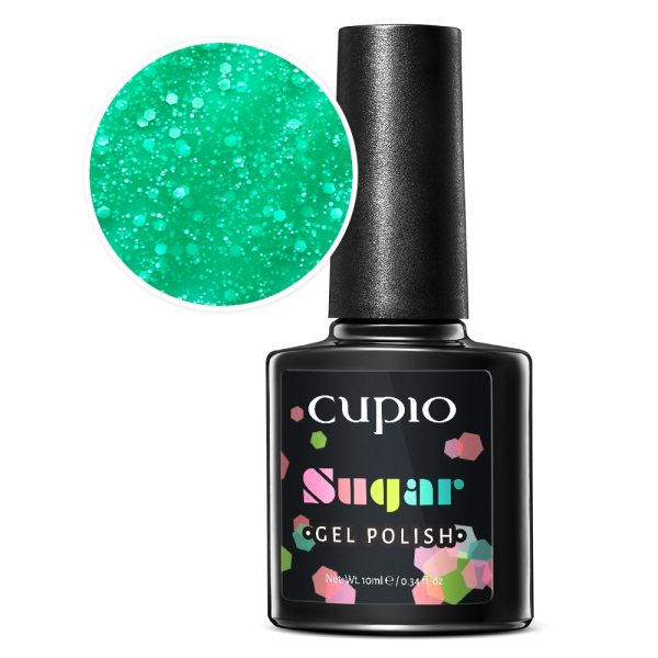 Cupio Sugar Collection Gel Polish - Sweet Green 10ml